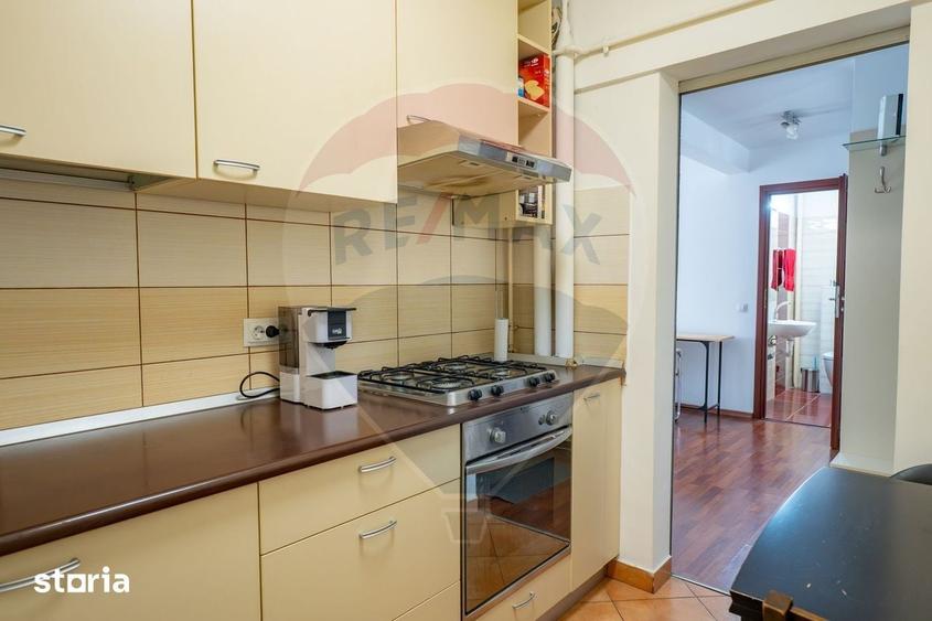 Apartament cu 2 camere, mobilat în Cișmigiu