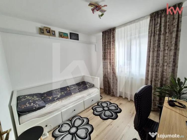 Apartament cu 3 camere semidecomandat, mobilat în Brazda lui Novac