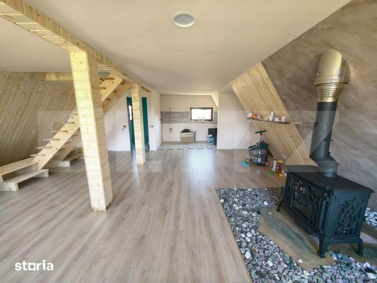 Casă cu 3 camere cu Teren 1000 Mp în Tomești