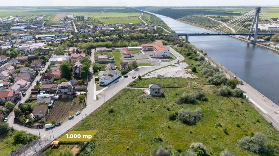 Teren Construcții intravilan de 1000 mp, în Agigea