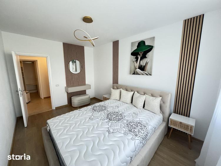 De inchiriat-apartament-2 camere-open space-nou-mobilat-utilat-parcare - 3