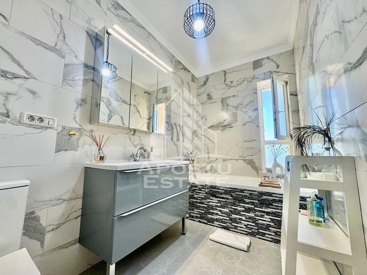 Apartament cu 3 camere decomandat, mobilat în Giroc