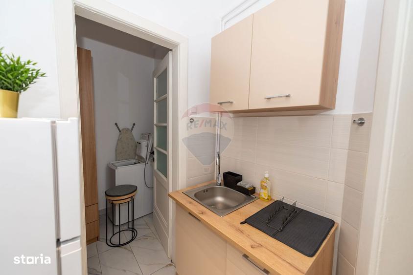 Apartament cu 2 camere, mobilat în Batistei