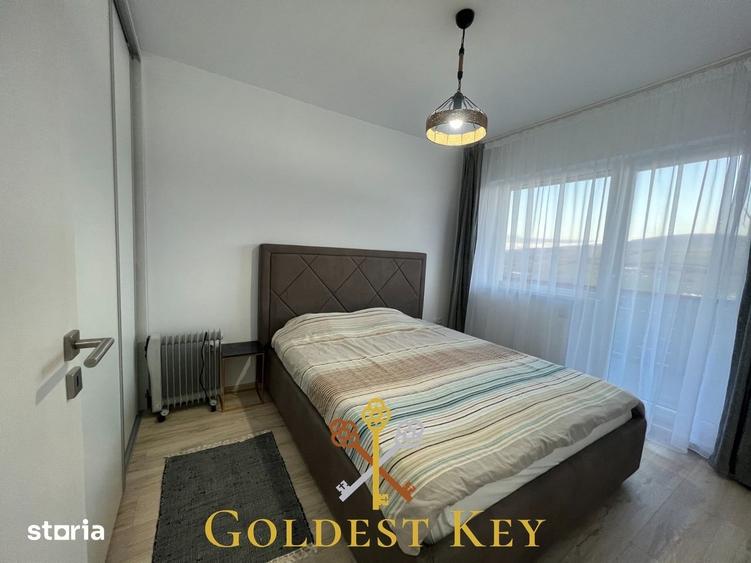 Apartament cu 3 camere, mobilat în Baciu