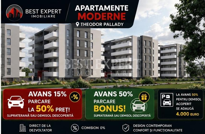 2 Camere Moderne | Încălzire în Pardoseală | Parcare BONUS la Avans 50% - 3