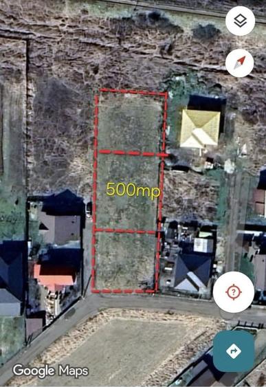 Teren de 600 mp, în Exterior Vest