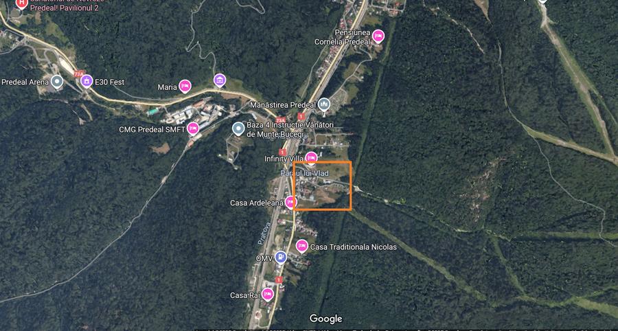 Teren Construcții intravilan de 1000 mp, în Central