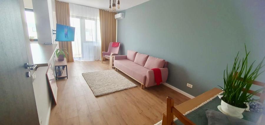 Apartament cu 2 camere decomandat, mobilat în Chitila