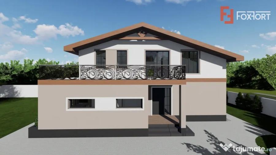 Casă cu 4 camere cu Teren 618 Mp în Giarmata