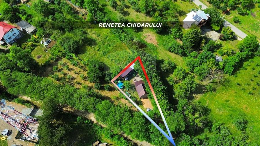 Casă individuală cu 2 camere cu Teren 450 Mp în Remetea Chioarului