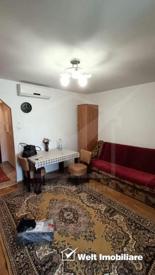 Apartament cu 2 camere semidecomandat, mobilat în Mănăștur