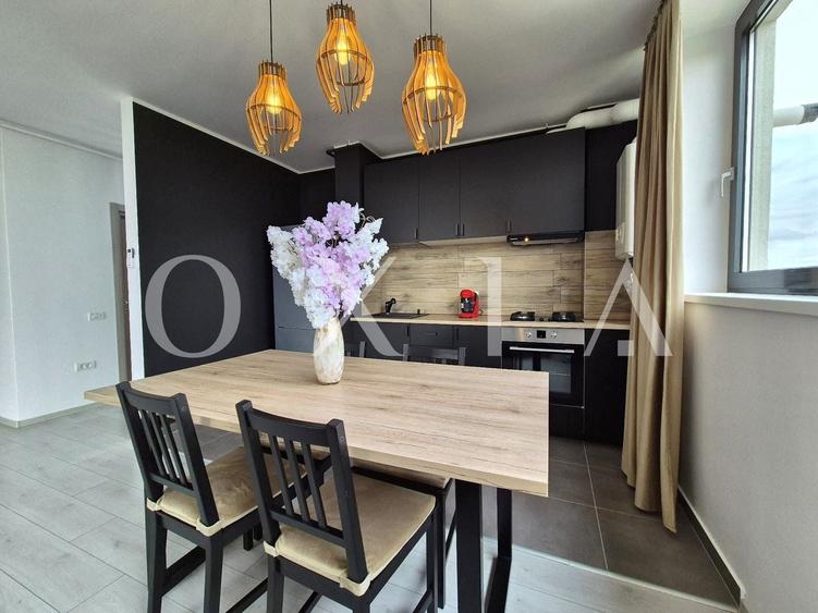 Apartament cu 2 camere semidecomandat, mobilat în Torontalului