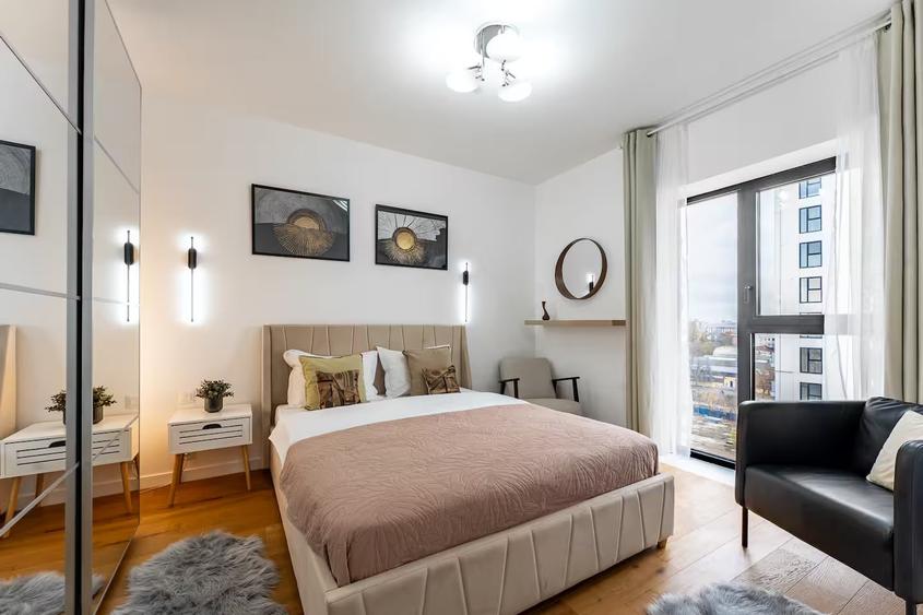 Apartament cu 2 camere decomandat, mobilat în Cotroceni