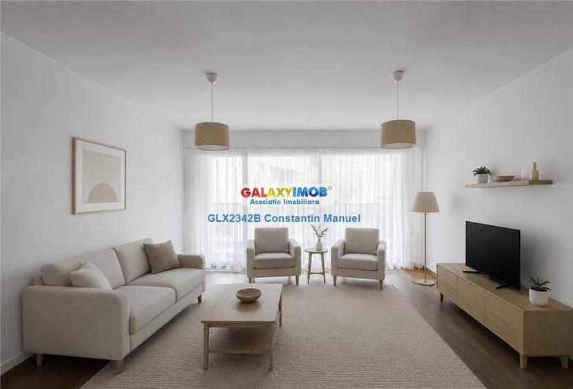 Apartament cu 3 camere decomandat, mobilat în Aviatorilor
