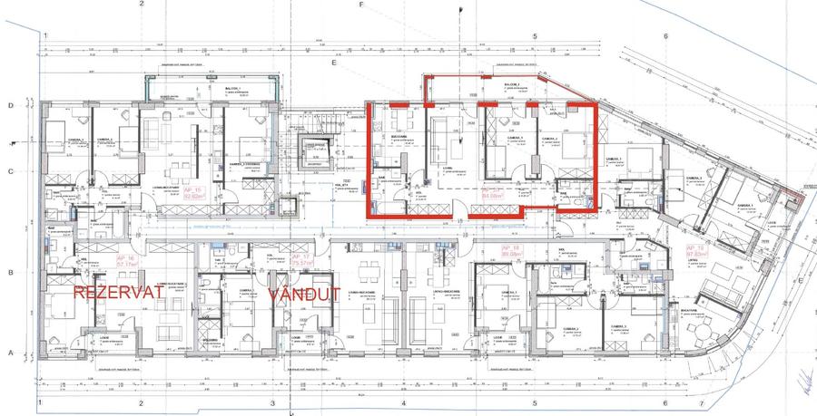 Apartament cu 3 camere decomandat în Mărăști — fotografia 2