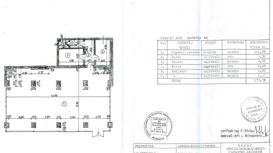Spațiu comercial, de 134 mp, în Grivița