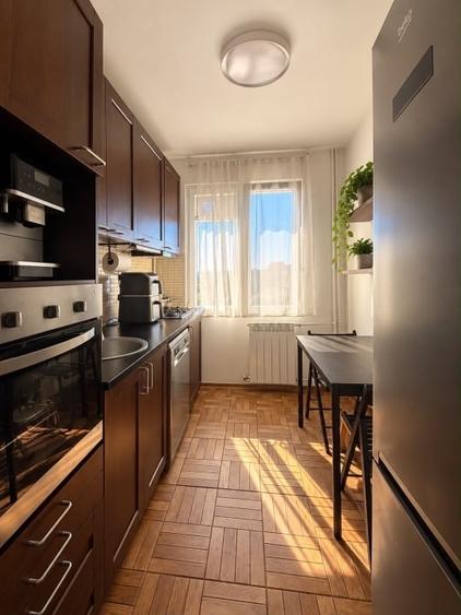Apartament cu 2 camere semidecomandat, mobilat în Theodor Pallady