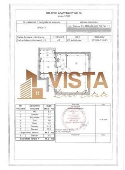 Apartament cu 2 camere decomandat în Scriitorilor