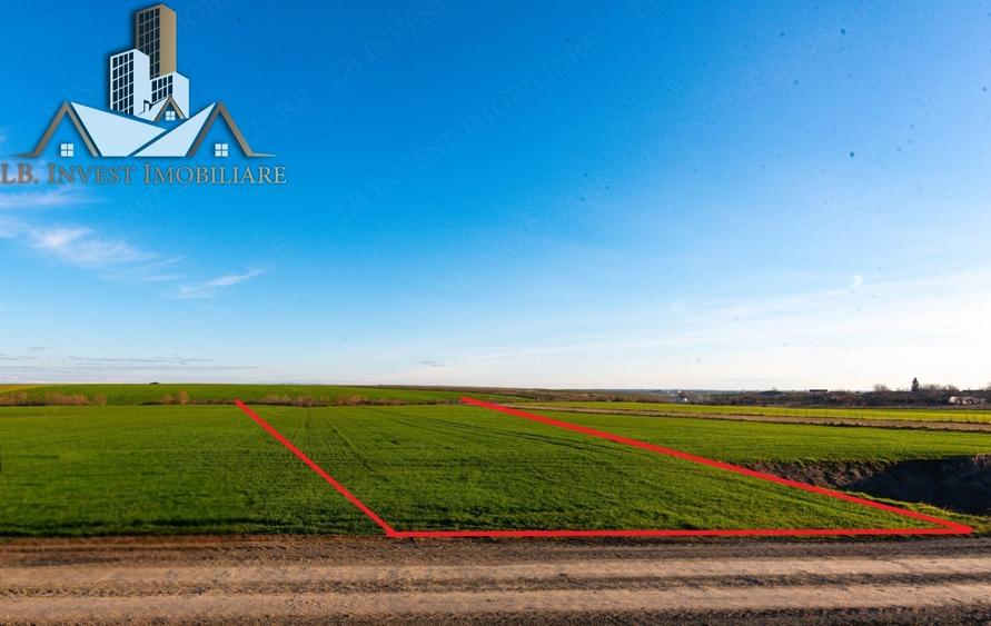 Teren agricol extravilan de 9404 mp, în Giarmata