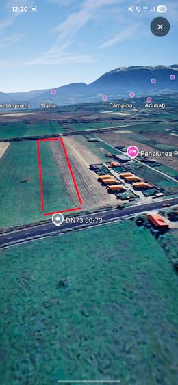 Teren Construcții intravilan de 10864 mp, în Bran