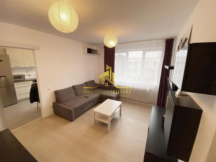 Apartament cu 2 camere semidecomandat, mobilat în Gheorgheni