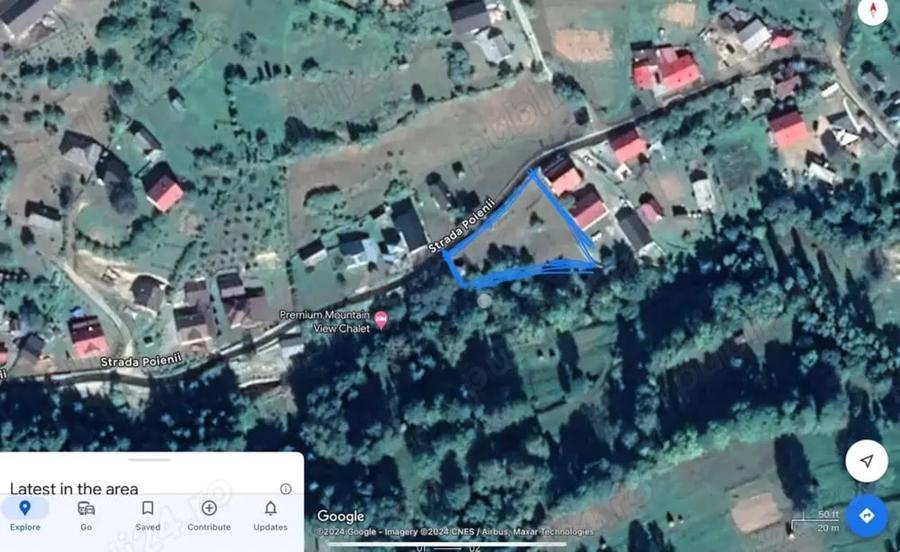 Teren de 1344 mp, în Central