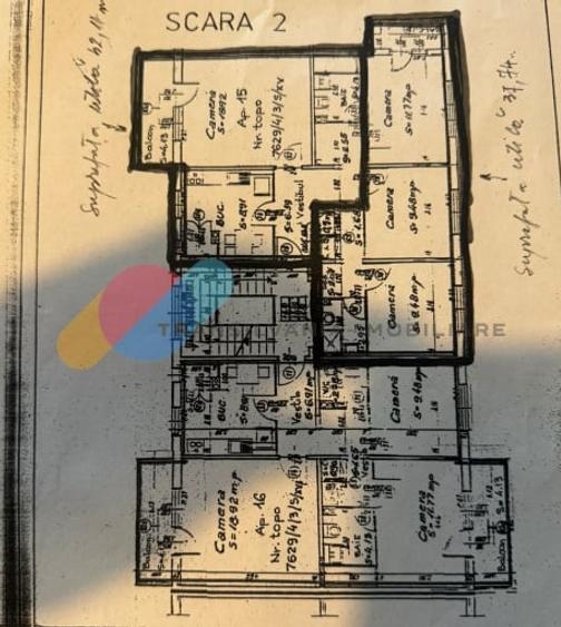 Apartament cu 4 camere decomandat în Dâmbul Rotund