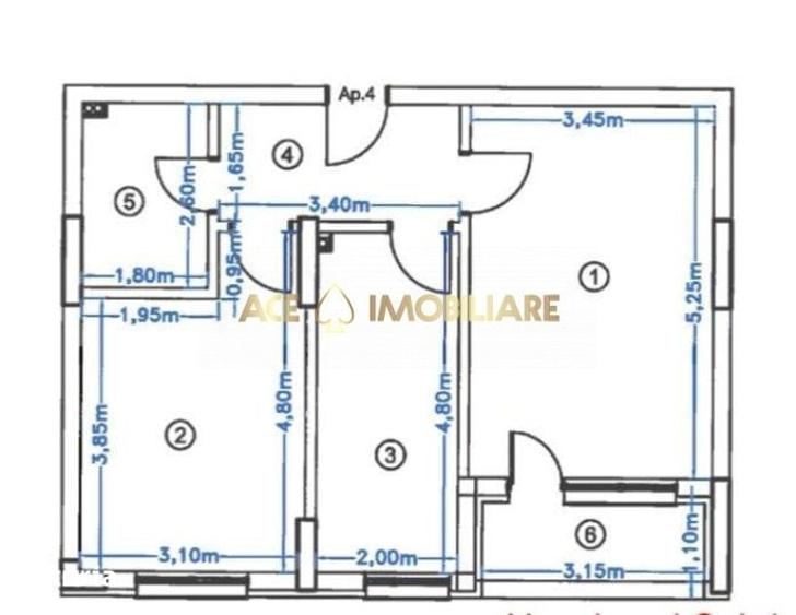 2 Camere de inchiriat | Pipera | Centrala proprie - 4