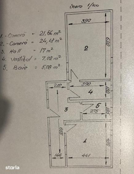 Casă cu 4 camere cu Teren 3800 Mp în Daia