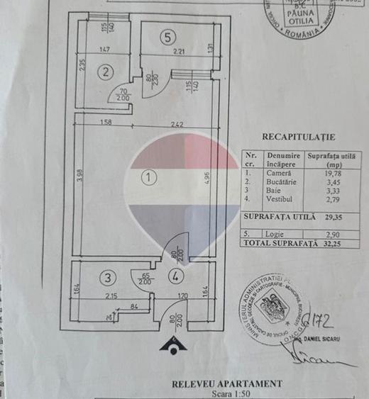 Garsonieră semidecomandată, mobilată în Drumul Taberei