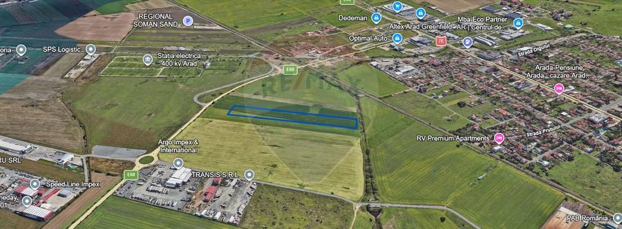 Teren agricol extravilan de 13263 mp, în Exterior Nord