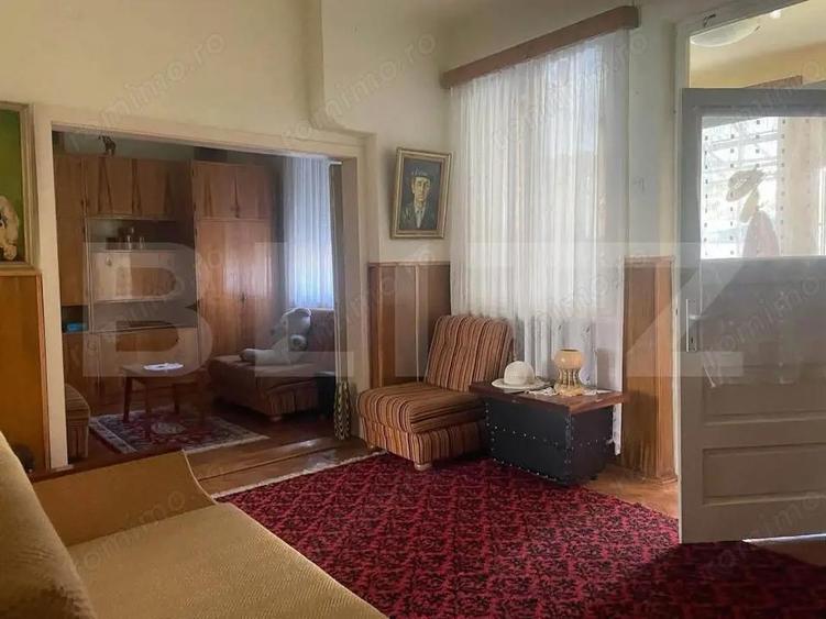 Casă cu 2 camere cu Teren 275 Mp în Central