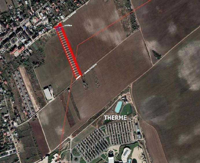 Teren intravilan de 450 mp, în Balotești