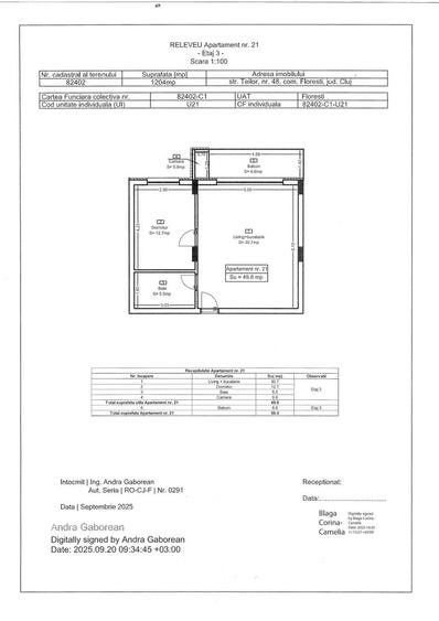 Ap 21 Teilor Residence - 2 camere Finisat - 7