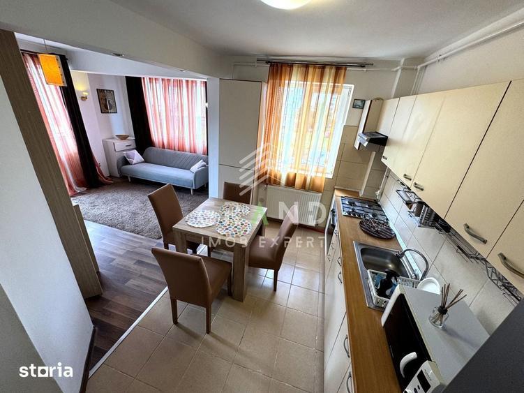 Apartament cu 3 camere, mobilat în Florești