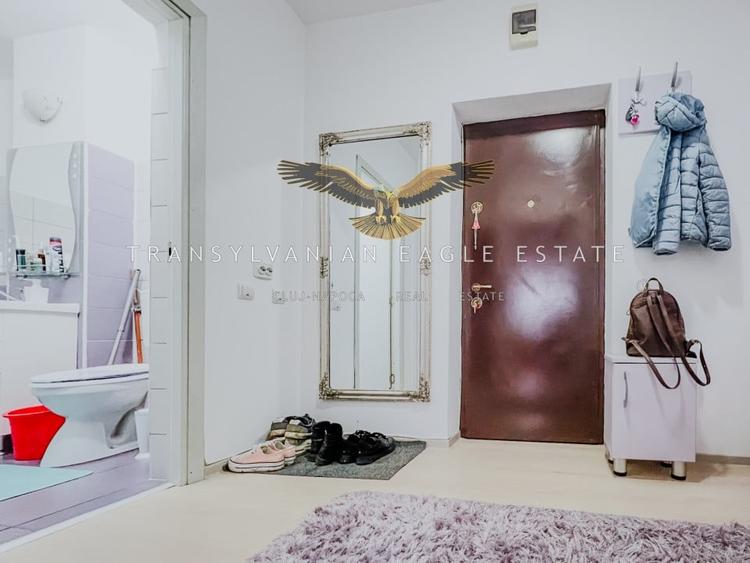 Apartament cu 2 camere semidecomandat, mobilat în Apahida