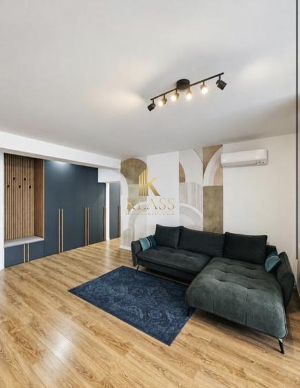 Apartament cu 2 camere semidecomandat, mobilat în Pipera