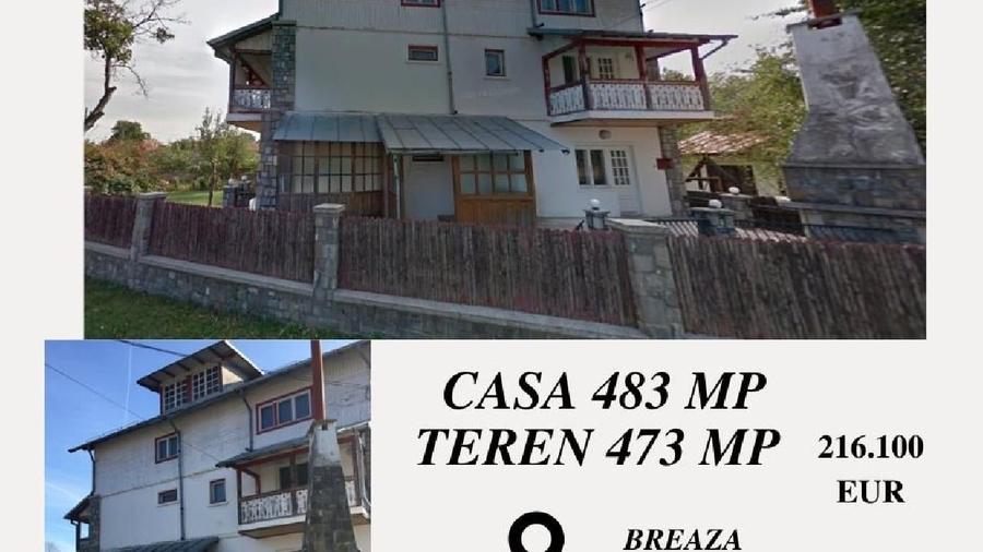 Casă individuală cu 5 camere cu Teren 473 Mp în Breaza