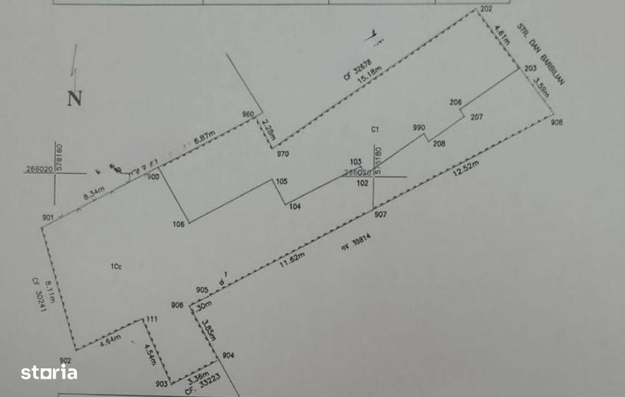 Casă cu 3 camere în Uiești
