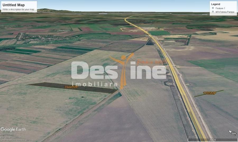 Teren agricol extravilan de 41225 mp, în Dumbrava