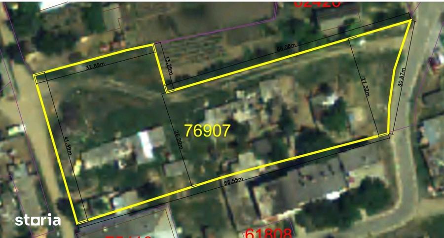 Teren de 2922 mp, în Miroslava