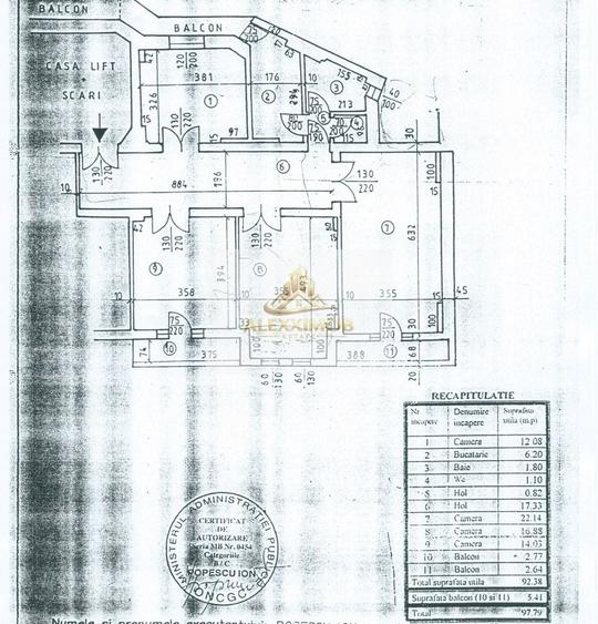 Apartament de Vanzare - Zona Ateneul Roman - 4 camere - 110 MP - 4
