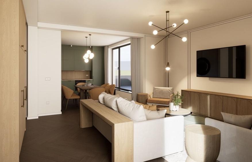 Apartament cu 2 camere decomandat, mobilat în Dumbrăvița