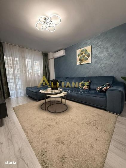 Apartament cu 3 camere, mobilat în Vitan