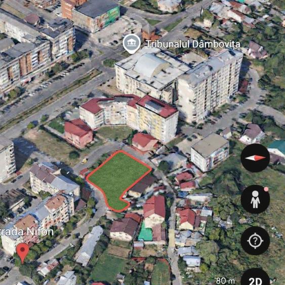 Teren intravilan 1000 mp Targoviste Oras - 1