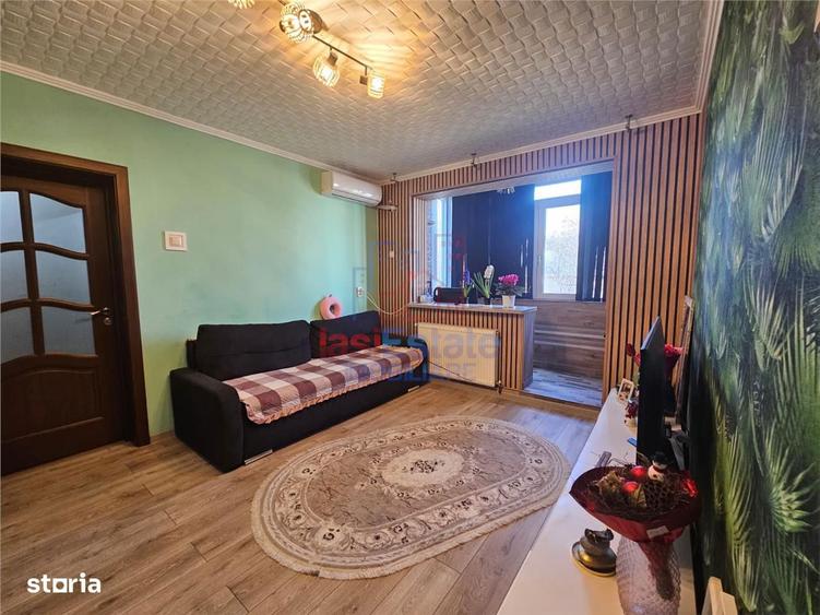 Apartament cu 2 camere semidecomandat, mobilat în Podu Roș