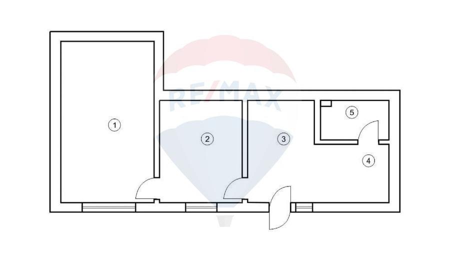 Apartament cu 3 camere în Centrul Istoric