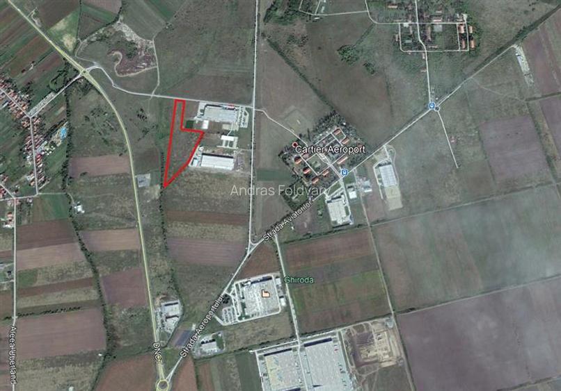 Teren pentru Dezvoltare Industriala , in zona Aeroport