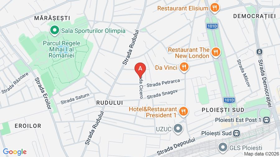 Apartament cu 2 camere decomandat în Central