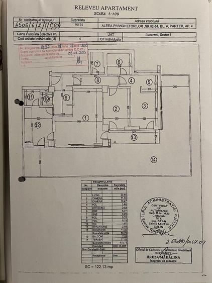 Apartament cu 3 camere decomandat în Iancu Nicolae